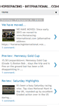 Mobile Screenshot of horseracing-international.blogspot.com