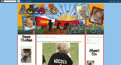 Desktop Screenshot of adcockcircus.blogspot.com