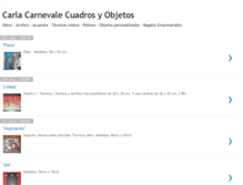 Tablet Screenshot of carlacarnevale-cuadros.blogspot.com