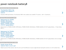 Tablet Screenshot of power-notebook-battery8.blogspot.com