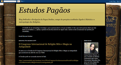 Desktop Screenshot of estudospagaos.blogspot.com