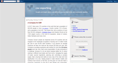 Desktop Screenshot of csr-reporting.blogspot.com