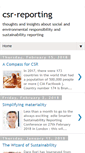 Mobile Screenshot of csr-reporting.blogspot.com