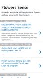 Mobile Screenshot of flowerssense.blogspot.com