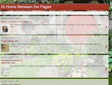 Tablet Screenshot of homebetweenpages.blogspot.com