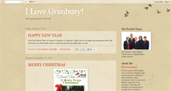 Desktop Screenshot of ilovegranbury.blogspot.com