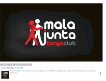 Tablet Screenshot of malajuntatangoclub.blogspot.com