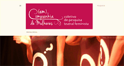 Desktop Screenshot of emcompanhiademulheres.blogspot.com