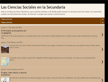 Tablet Screenshot of lascienciassocialesenlasecundaria.blogspot.com