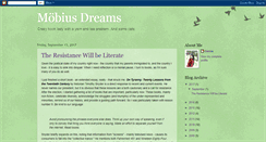 Desktop Screenshot of mobiusdreams.blogspot.com