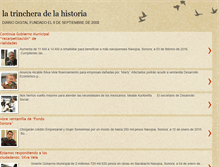 Tablet Screenshot of latrincheradelahistoria.blogspot.com