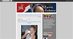 Desktop Screenshot of lentecubano.blogspot.com