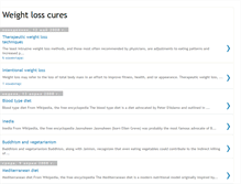 Tablet Screenshot of cures-weight-loss.blogspot.com