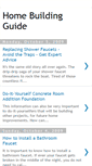 Mobile Screenshot of homebuildingguide.blogspot.com