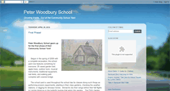 Desktop Screenshot of peterwoodburyschool.blogspot.com