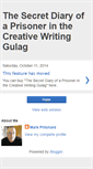 Mobile Screenshot of creativewritinggulag.blogspot.com