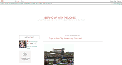 Desktop Screenshot of hellojonesfamily.blogspot.com