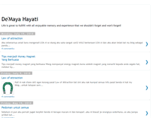 Tablet Screenshot of demayahayati.blogspot.com