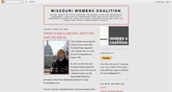 Desktop Screenshot of missouriwomenscoalition.blogspot.com