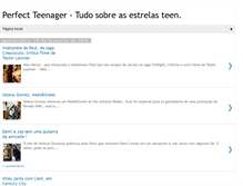 Tablet Screenshot of perfectteenager.blogspot.com