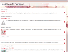 Tablet Screenshot of lesideesdesuzanne.blogspot.com