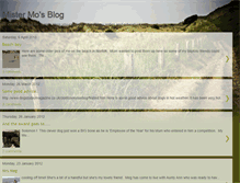 Tablet Screenshot of mistermosblog.blogspot.com