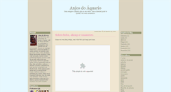 Desktop Screenshot of anjosdoaquario.blogspot.com