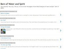 Tablet Screenshot of bornofwaterandspirit.blogspot.com