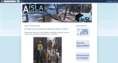 Desktop Screenshot of islaargentina.blogspot.com