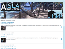 Tablet Screenshot of islaargentina.blogspot.com
