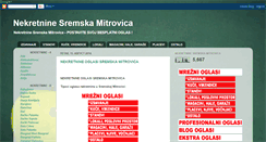 Desktop Screenshot of nekretninesremskamitrovica.blogspot.com