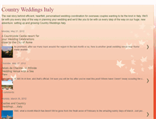 Tablet Screenshot of countryweddingsitaly.blogspot.com