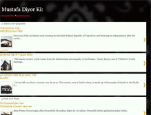 Tablet Screenshot of mustafadiyorki.blogspot.com