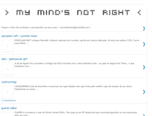 Tablet Screenshot of mymindisnotright.blogspot.com