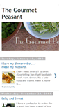 Mobile Screenshot of gourmetpeasant.blogspot.com