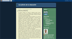 Desktop Screenshot of lospilaresdelaeducacion.blogspot.com