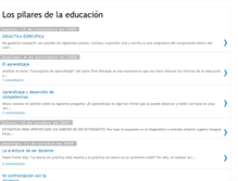 Tablet Screenshot of lospilaresdelaeducacion.blogspot.com