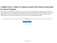 Tablet Screenshot of ebooksfarm.blogspot.com
