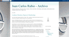 Desktop Screenshot of juancarlosrubio-archivo.blogspot.com