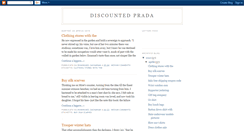 Desktop Screenshot of discounted-prada.blogspot.com