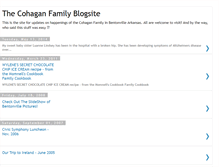 Tablet Screenshot of cohaganfamily.blogspot.com