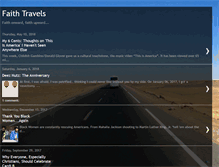 Tablet Screenshot of faithtravels.blogspot.com