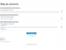 Tablet Screenshot of anatomia-humana2.blogspot.com