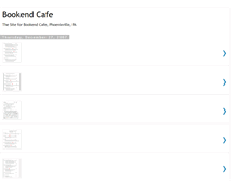 Tablet Screenshot of bookendcafe.blogspot.com
