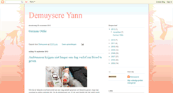 Desktop Screenshot of demuysere.blogspot.com