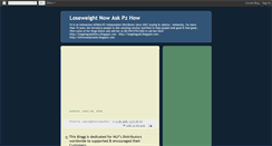 Desktop Screenshot of losewightnowaskpzhow.blogspot.com