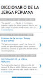 Mobile Screenshot of diccionariodelajergaperuana.blogspot.com