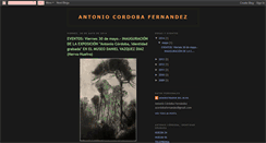 Desktop Screenshot of antoniocordobafernandez.blogspot.com