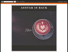 Tablet Screenshot of aestar.blogspot.com