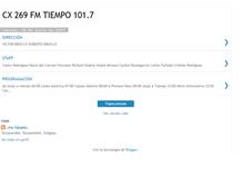 Tablet Screenshot of fmtiempo101.blogspot.com